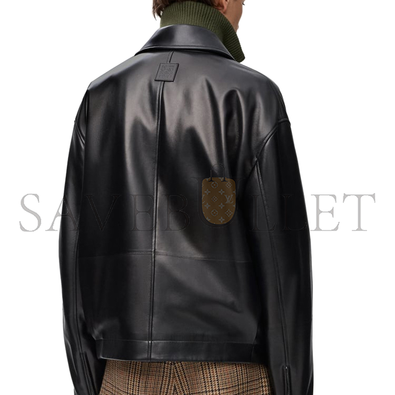 L0ew* belted jacket in nappa lambskin h526y34l93