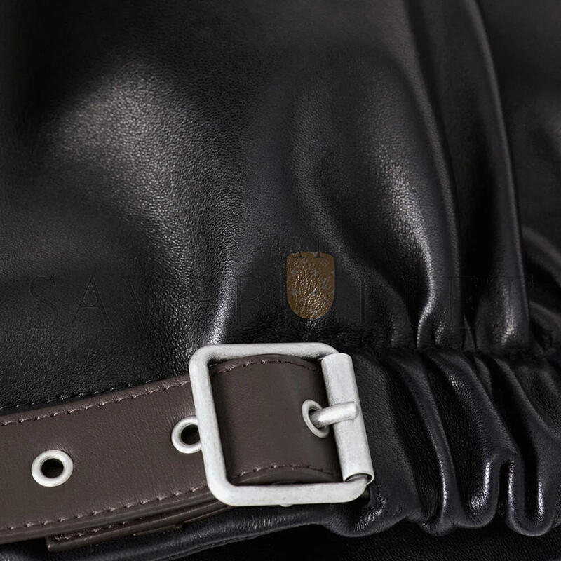 L0ew* belted jacket in nappa lambskin h526y34l93