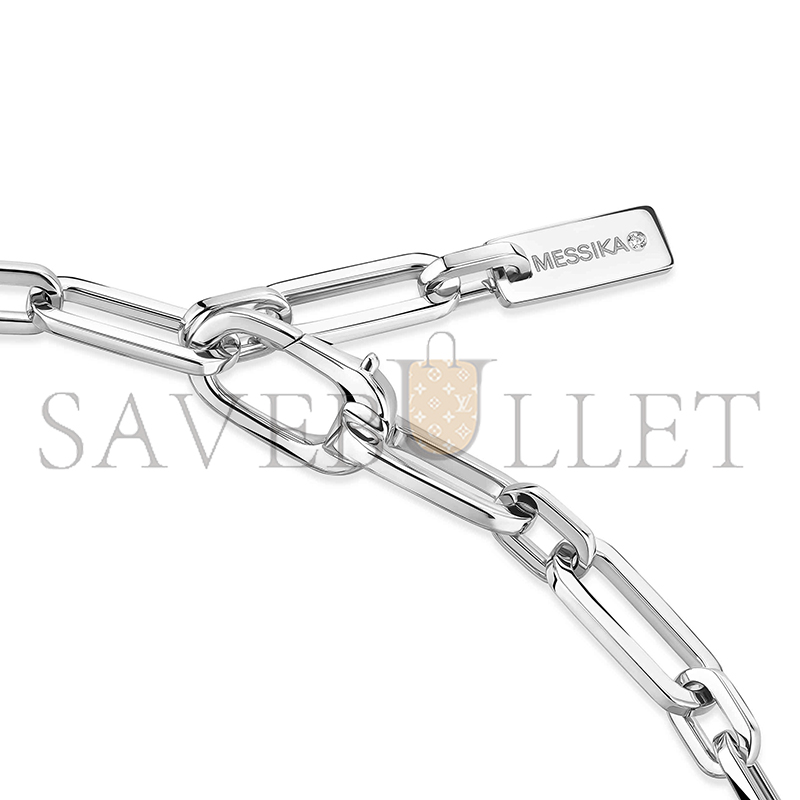 Mes1kaa move link bracelet white gold d1am0nd bracelet 12187-wg