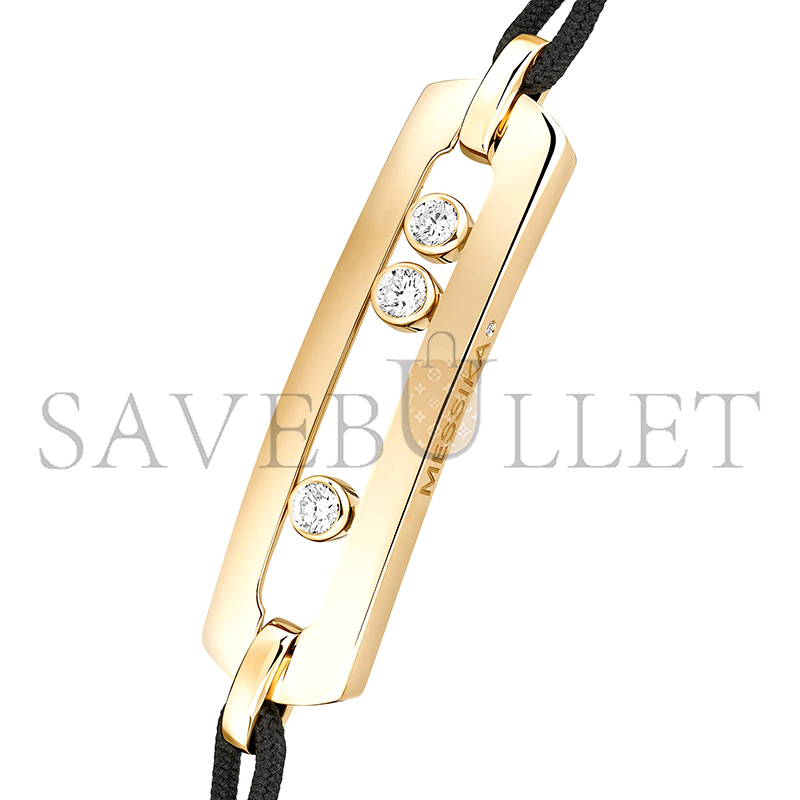 Mes1kaa move cord bracelet large yellow gold d1am0nd bracelet 05311-yg