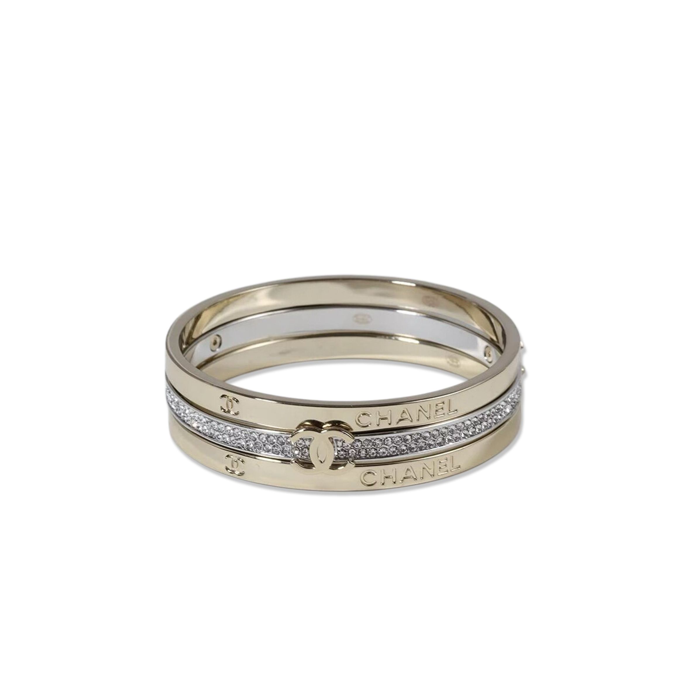 Ch**el gold bracelet abc178