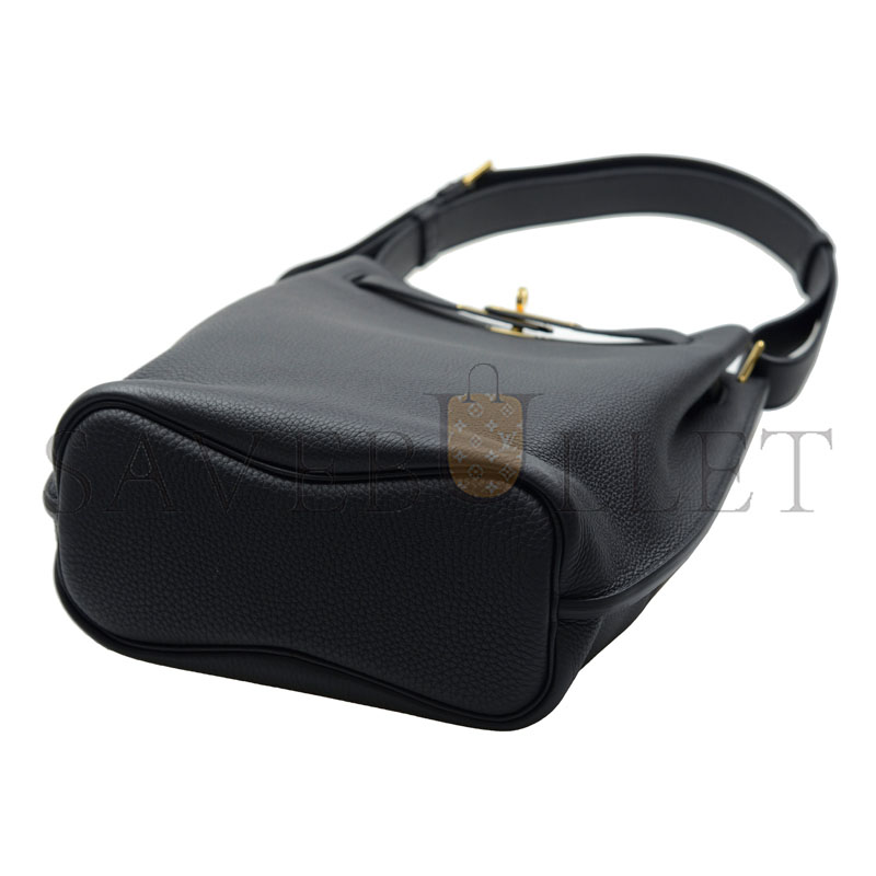 H**mes SO KELLY 22 SHOULDER BAG BLACK (30.5*22*11 cm)