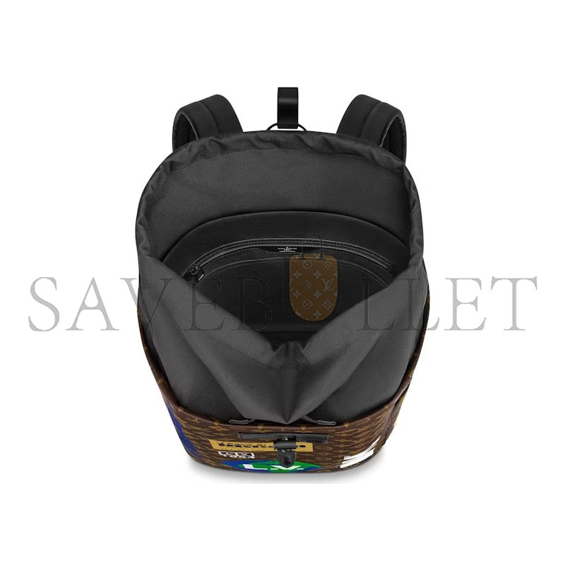 l0vis Vvtt0n chalk backpack monogram logo story m44615 (42*31*21cm)